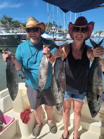 Great day fishing, whales watching 