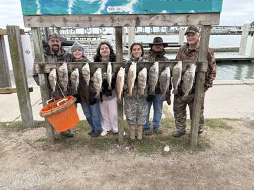 Late winter fishing is steady and consis