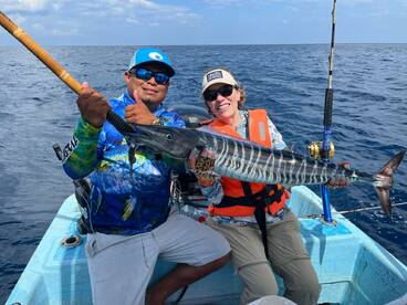 3 hrs fishing offshore