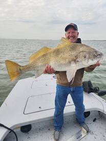 Solo fisherman this morning.