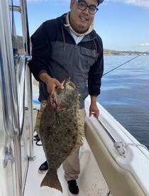 38” bay halibut
