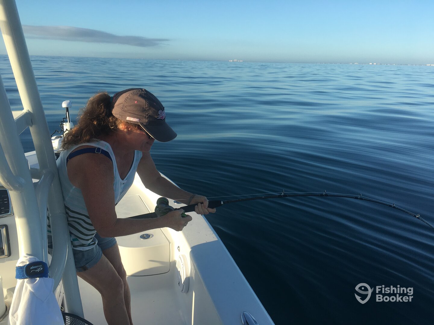 Jackie getting her work out in. 