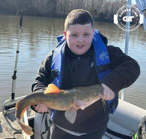 Fun day of fishing on the James River