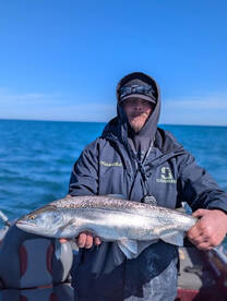 Great morning jigging trout
