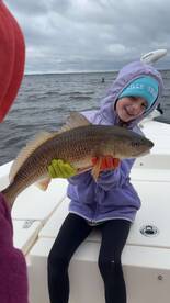 Red fish bite is on fire