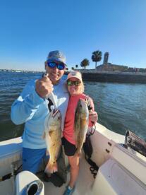 Redfish were on fire