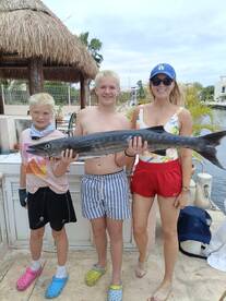 Trolling and bottom fishing 