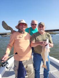 3 old friends on the water!