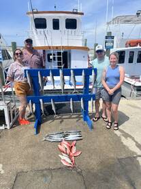 First time these two couples ever fish