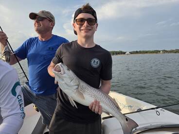 Redfish begin their spring patters and s