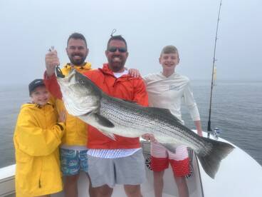 Trophy striper season 