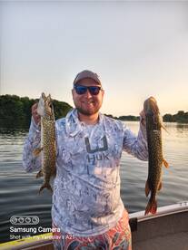 Northern pike always hungry 