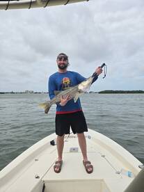 Snook bite is on fire