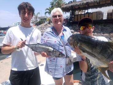 Jack crabel and bonito