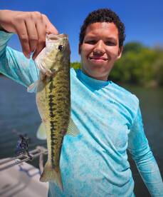 Nice Spotted bass for Joey 
