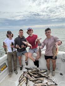 Jig bite is on up at Lake Erie!!  