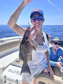 Vermilion and scamp grouper day!