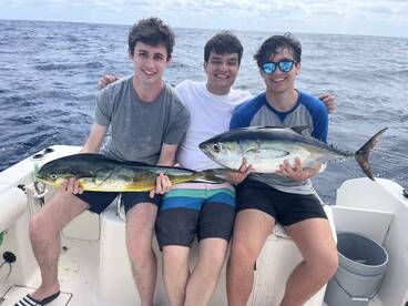 Tuna and Mahi-mahi!