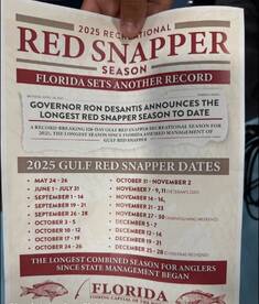 Red Snapper Dates 2025