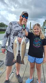 Dad/daughter fishing