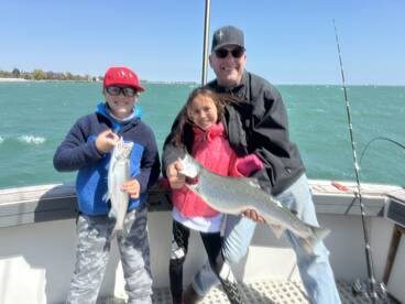 Take your kids fishing. 