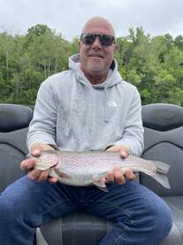 Trout bite red hot!!!