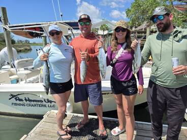 Ladies caught the biggest fish.