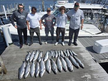 Salmon fishing is on ? 