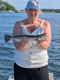 Trout and sunny skies