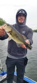 Bass and pike fishing on Lake Minnetonka