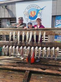 Trout abd drum by 10 am!!