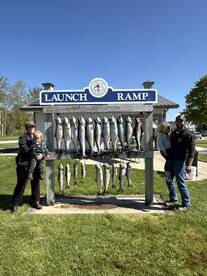 Its a SALMON Frenzy! 