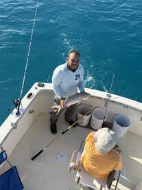 Yellowtail snapper on the troll stud sna
