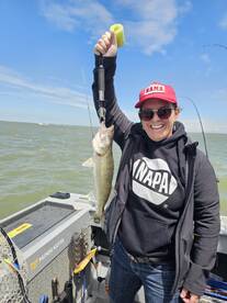 Trolling world class walleye