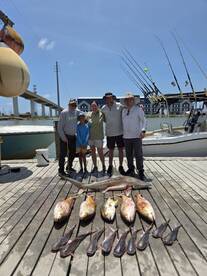 Bull Red/Big Shark Party in Freeport, TX