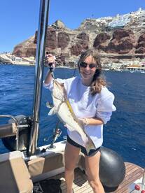 Santorini fishing