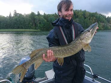 Good pike fishing