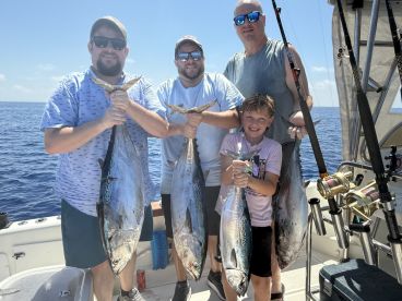 Beautiful day one the water! Caught fish!