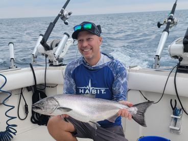 Back before the storm morning fishing trip 