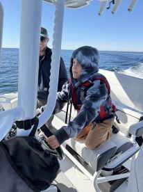 Laid back captain, beautiful boat. 