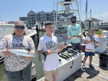 Great day of fishing with the family 