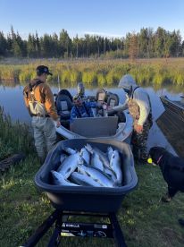 Great trip.  Slayed the sockeye