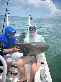 Great Day Catching Goliath Grouper