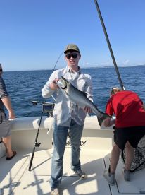 Beautiful evening on Lake Michigan 
