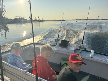 Hammered the sharks!