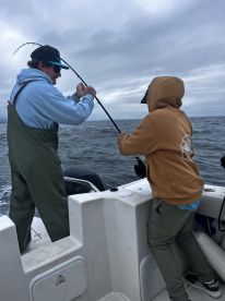 Slow fishing but not without effort