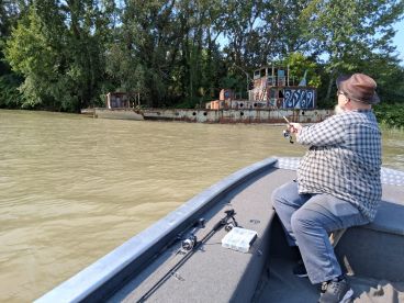 Fishing trip on the Danube