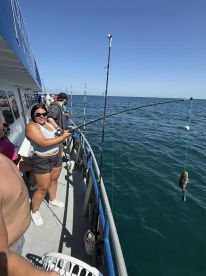 Great company to go fishing with. 