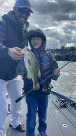 Windy day but still caught fish 