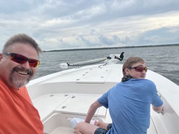 Great Day Fishing with my son